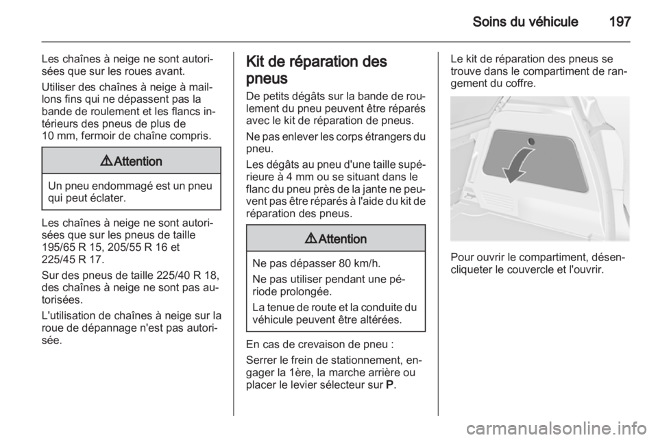 OPEL MERIVA 2012.5  Manuel dutilisation (in French) 