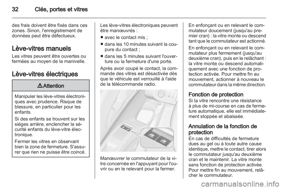 OPEL MERIVA 2012.5  Manuel dutilisation (in French) 