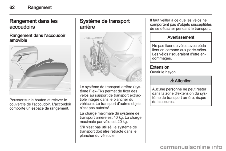 OPEL MERIVA 2012.5  Manuel dutilisation (in French) 