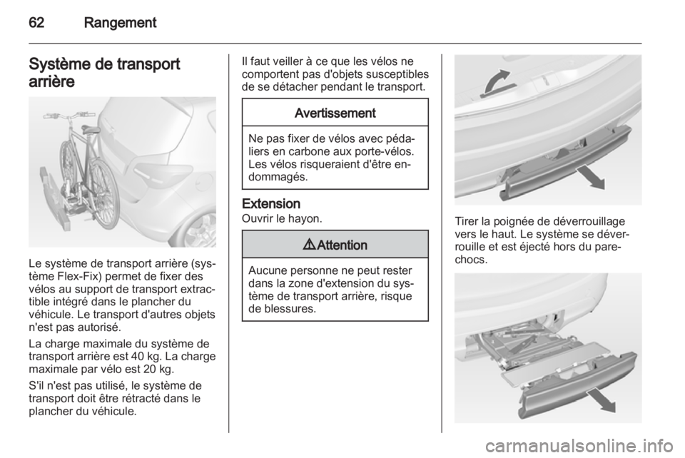 OPEL MERIVA 2013  Manuel dutilisation (in French) 