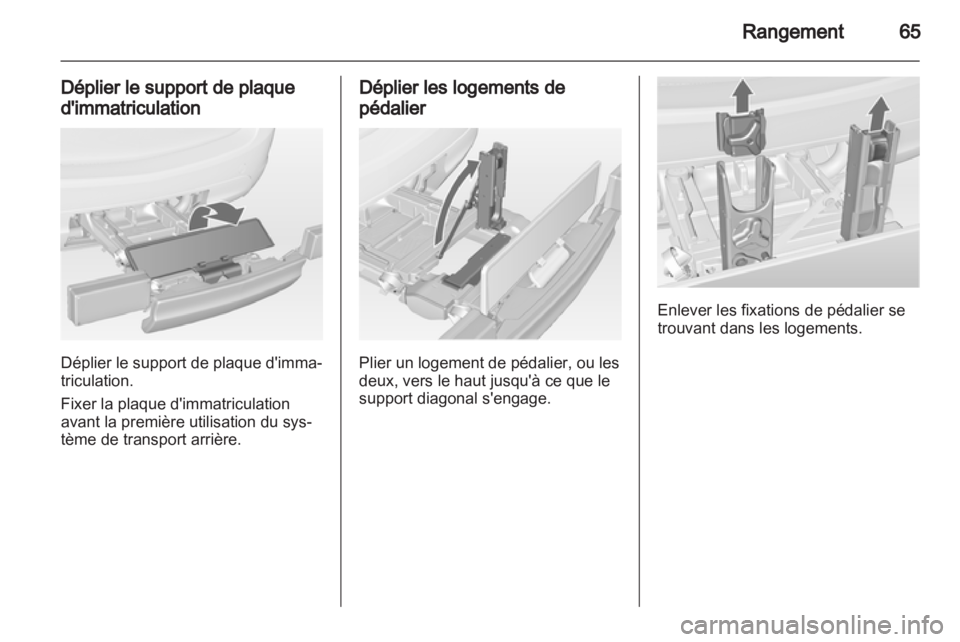 OPEL MERIVA 2013  Manuel dutilisation (in French) 