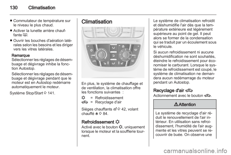 OPEL MERIVA 2013.5 Manuel dutilisation (in French) OPEL MERIVA 2013.5 Manuel dutilisation (in French)