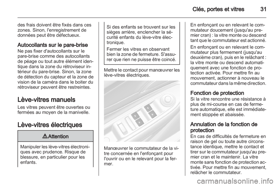OPEL MOKKA 2013  Manuel dutilisation (in French) 