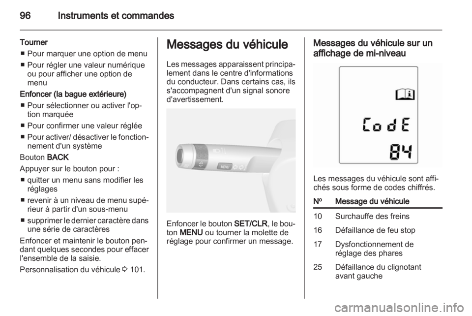 OPEL MOKKA 2013  Manuel dutilisation (in French) 