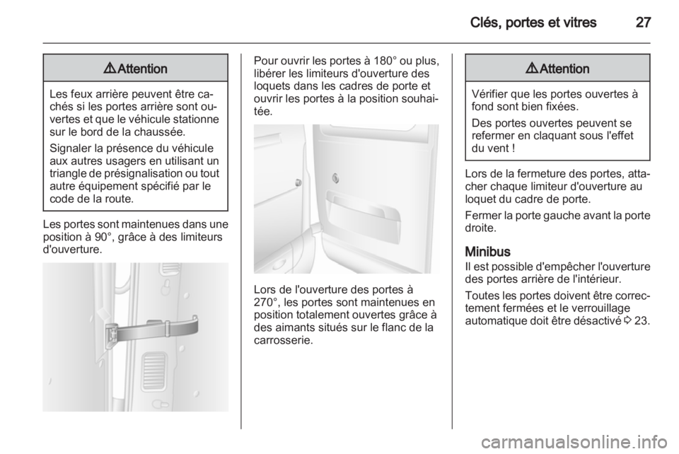 OPEL MOVANO_B 2013.5 Manuel dutilisation (in French) OPEL MOVANO_B 2013.5 Manuel dutilisation (in French)