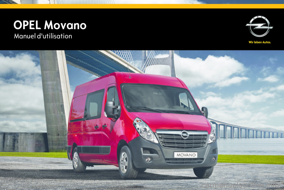 OPEL MOVANO_B 2015  Manuel dutilisation (in French) 