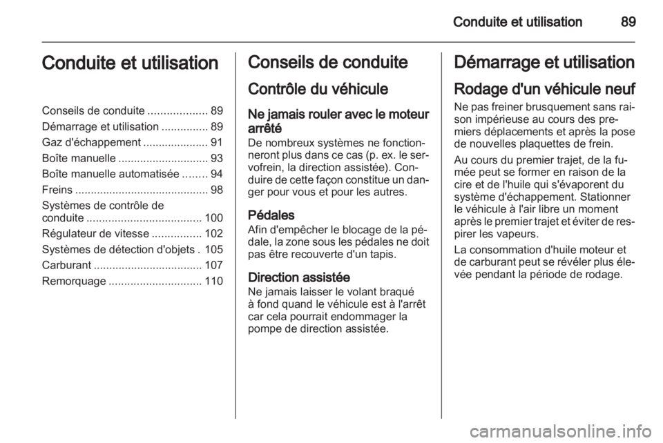 OPEL VIVARO 2011  Manuel dutilisation (in French) 