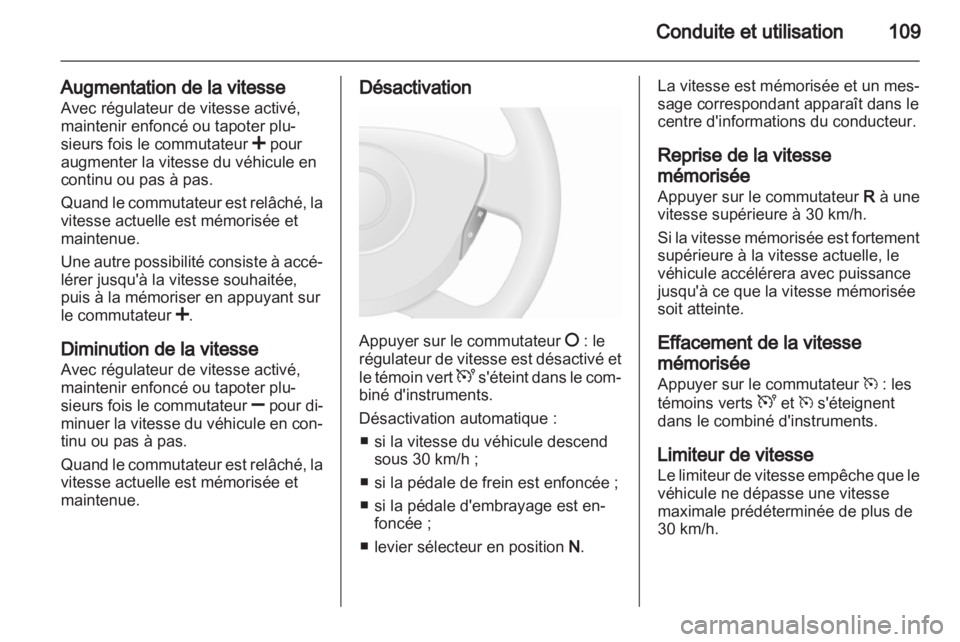 OPEL VIVARO 2011.5 Manuel dutilisation (in French) OPEL VIVARO 2011.5 Manuel dutilisation (in French)