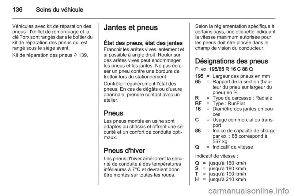 OPEL VIVARO 2013  Manuel dutilisation (in French) 