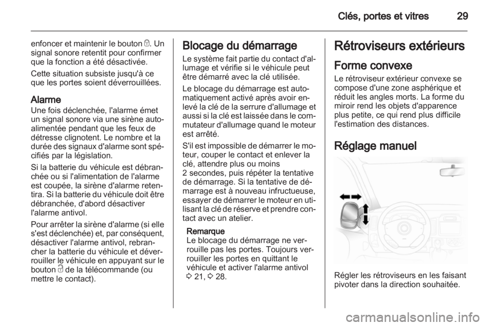 OPEL VIVARO 2013  Manuel dutilisation (in French) 