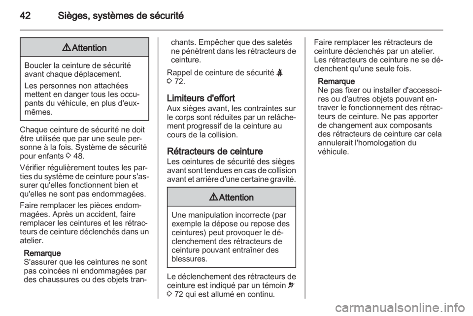 OPEL VIVARO 2013  Manuel dutilisation (in French) 
