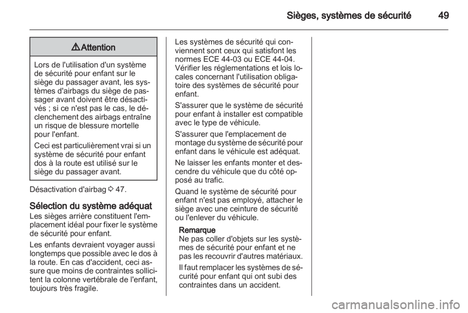 OPEL VIVARO 2013  Manuel dutilisation (in French) 