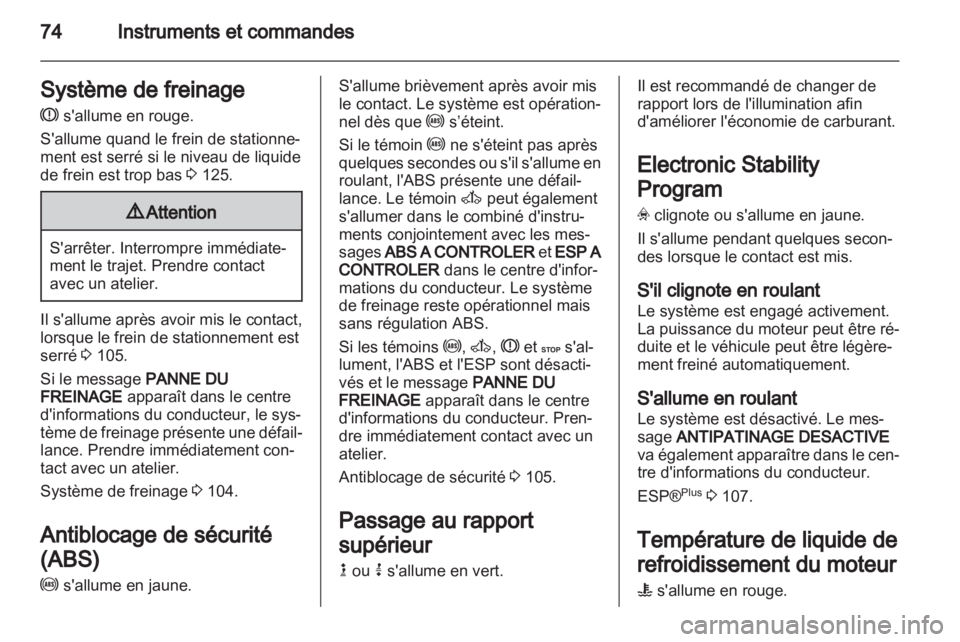OPEL VIVARO 2013  Manuel dutilisation (in French) 