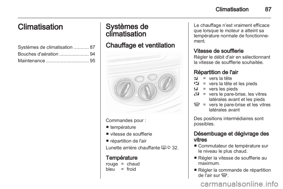 OPEL VIVARO 2013  Manuel dutilisation (in French) 