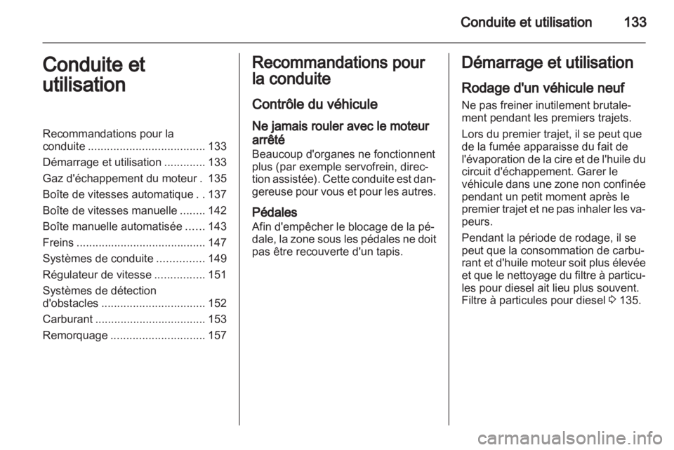 OPEL ZAFIRA 2010.5  Manuel dutilisation (in French) 
