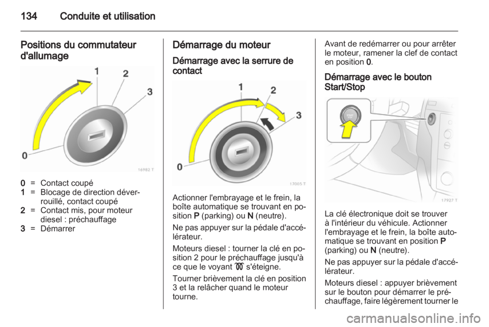 OPEL ZAFIRA 2010.5  Manuel dutilisation (in French) 