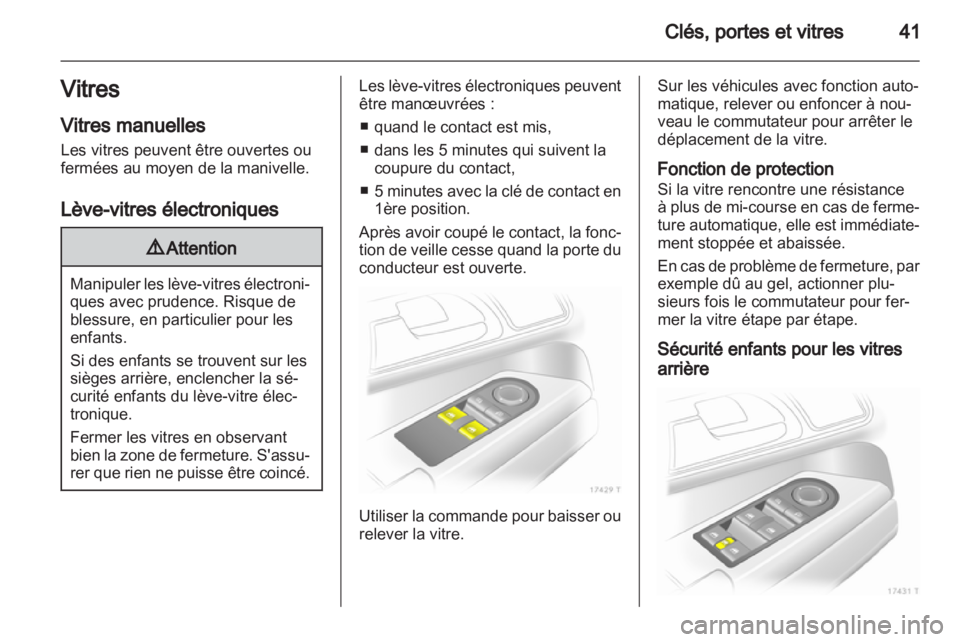 OPEL ZAFIRA 2010.5  Manuel dutilisation (in French) 