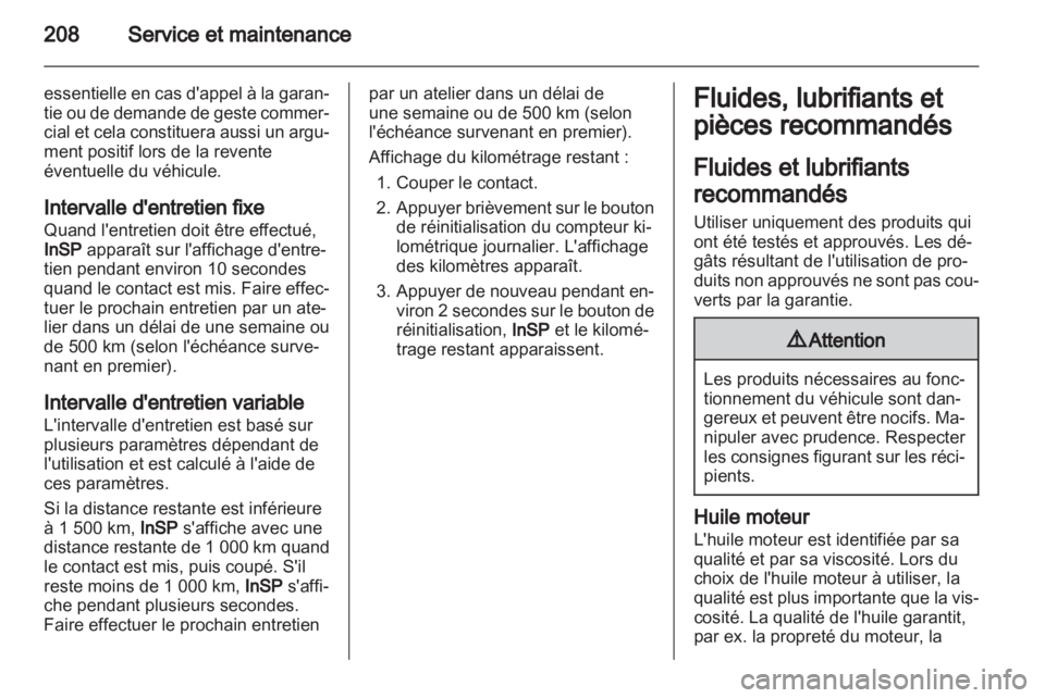 OPEL ZAFIRA 2011  Manuel dutilisation (in French) 