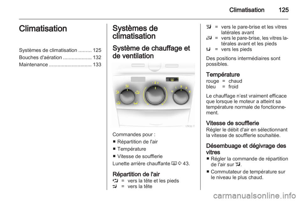 OPEL ZAFIRA 2011.5 Manuel dutilisation (in French) OPEL ZAFIRA 2011.5 Manuel dutilisation (in French)