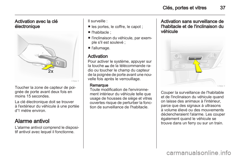 OPEL ZAFIRA 2011.5 Manuel dutilisation (in French) OPEL ZAFIRA 2011.5 Manuel dutilisation (in French)