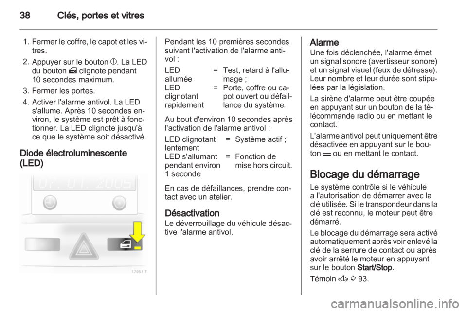 OPEL ZAFIRA 2011.5 Manuel dutilisation (in French) OPEL ZAFIRA 2011.5 Manuel dutilisation (in French)