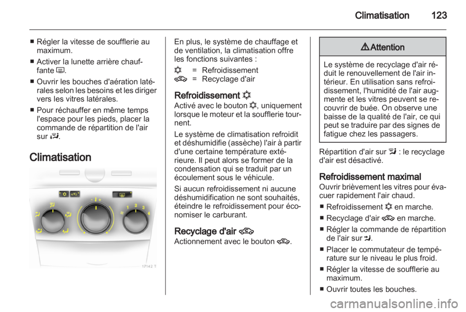 OPEL ZAFIRA 2012 Manuel dutilisation (in French) OPEL ZAFIRA 2012 Manuel dutilisation (in French)