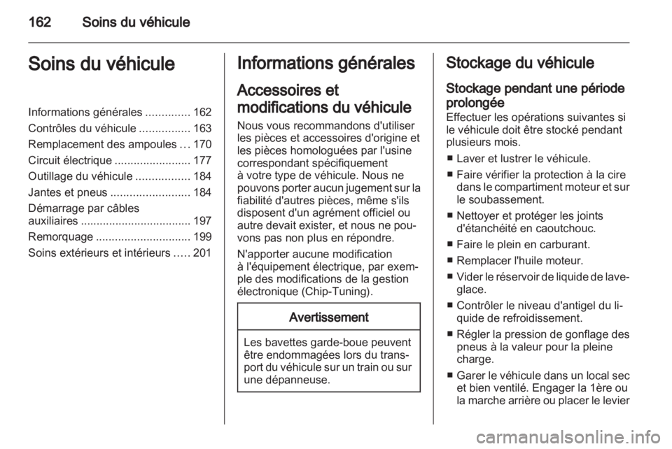 OPEL ZAFIRA 2012 Manuel dutilisation (in French) OPEL ZAFIRA 2012 Manuel dutilisation (in French)