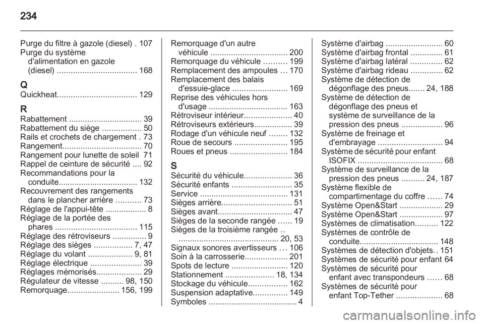 OPEL ZAFIRA 2012  Manuel dutilisation (in French) 