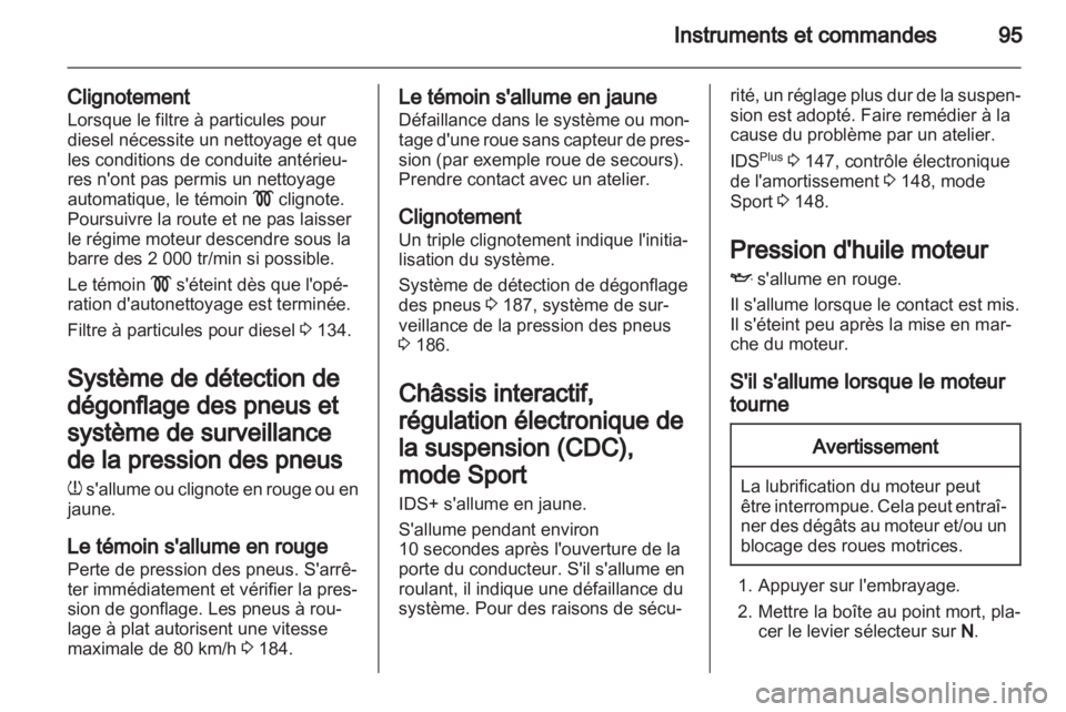 OPEL ZAFIRA 2013 Manuel dutilisation (in French) OPEL ZAFIRA 2013 Manuel dutilisation (in French)