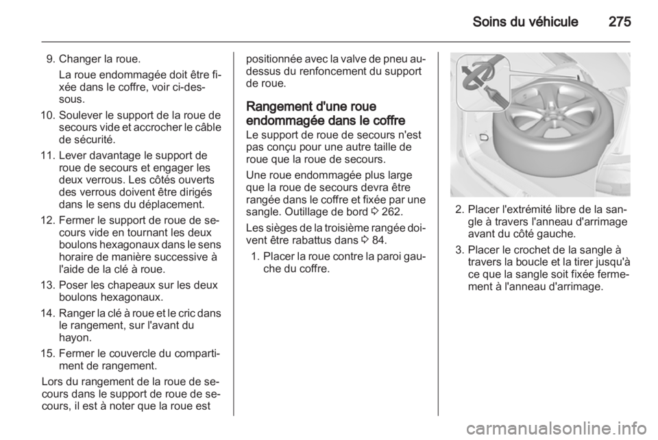 OPEL ZAFIRA TOURER 2013.5  Manuel dutilisation (in French) 