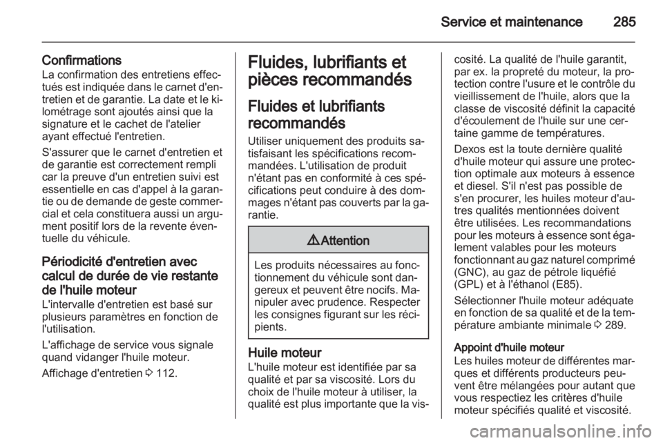 OPEL ZAFIRA TOURER 2013.5  Manuel dutilisation (in French)  OPEL ZAFIRA TOURER 2013.5  Manuel dutilisation (in French)