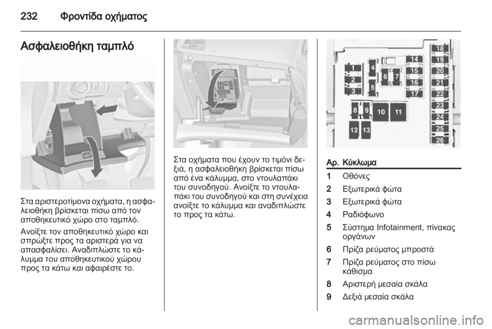OPEL ASTRA J HB5 & ST 2012.5  Εγχειρίδιο Οδηγιών Χρήσης και Λειτουργίας (in Greek)  OPEL ASTRA J HB5 & ST 2012.5  Εγχειρίδιο Οδηγιών Χρήσης και Λειτουργίας (in Greek)