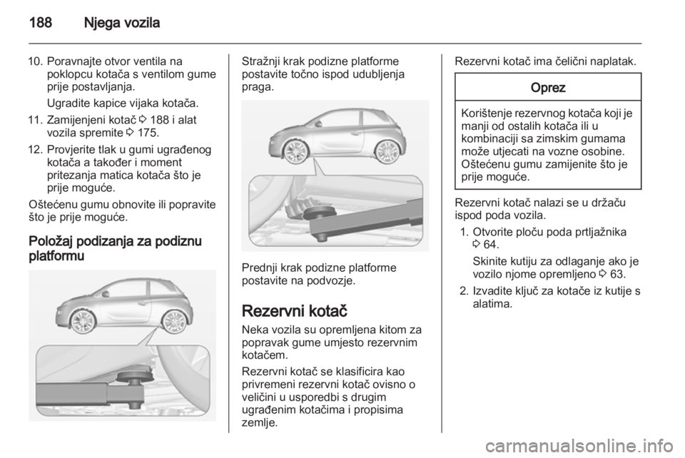 OPEL ADAM 2013.5  Priručnik za vlasnika (in Croatian) 