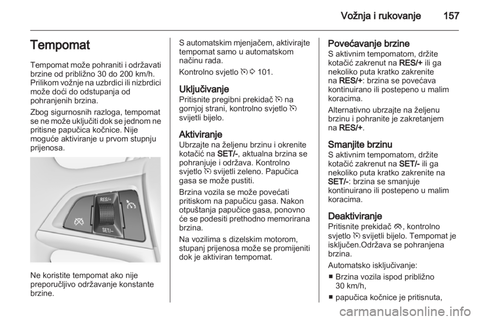 OPEL ASTRA J 2011.5  Priručnik za vlasnika (in Croatian) 