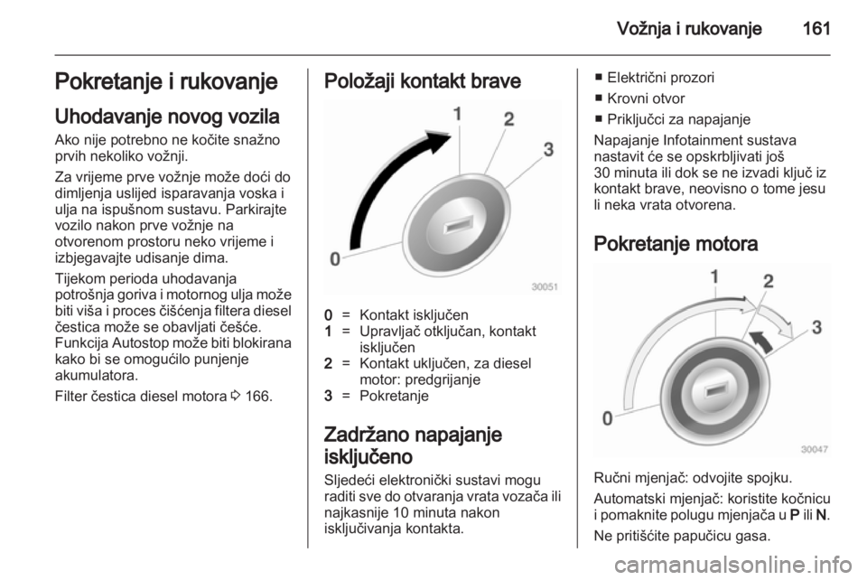 OPEL ASTRA J 2013  Priručnik za vlasnika (in Croatian) 