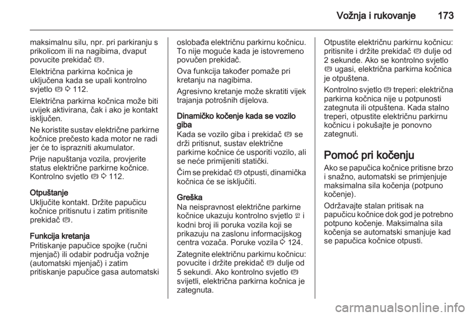 OPEL ASTRA J 2013  Priručnik za vlasnika (in Croatian) 