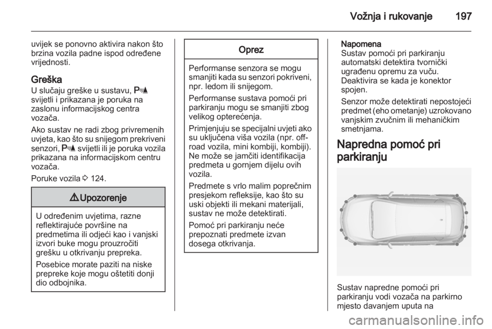 OPEL ASTRA J 2013  Priručnik za vlasnika (in Croatian) 