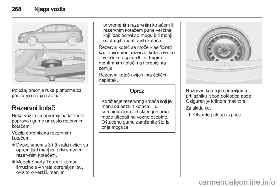 OPEL ASTRA J 2013  Priručnik za vlasnika (in Croatian) 