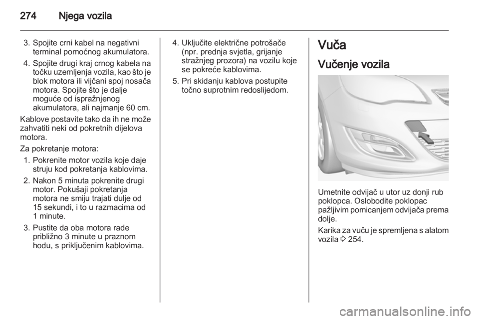 OPEL ASTRA J 2013  Priručnik za vlasnika (in Croatian) 