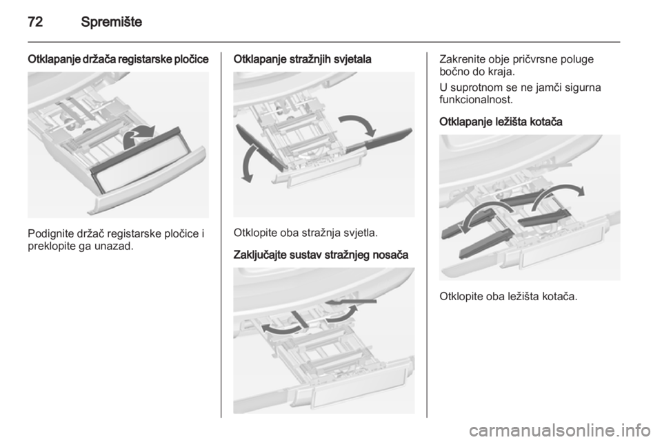 OPEL ASTRA J 2013  Priručnik za vlasnika (in Croatian) 