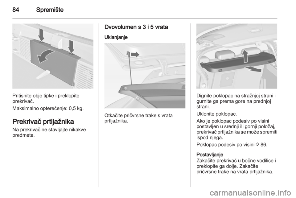 OPEL ASTRA J 2013  Priručnik za vlasnika (in Croatian) 