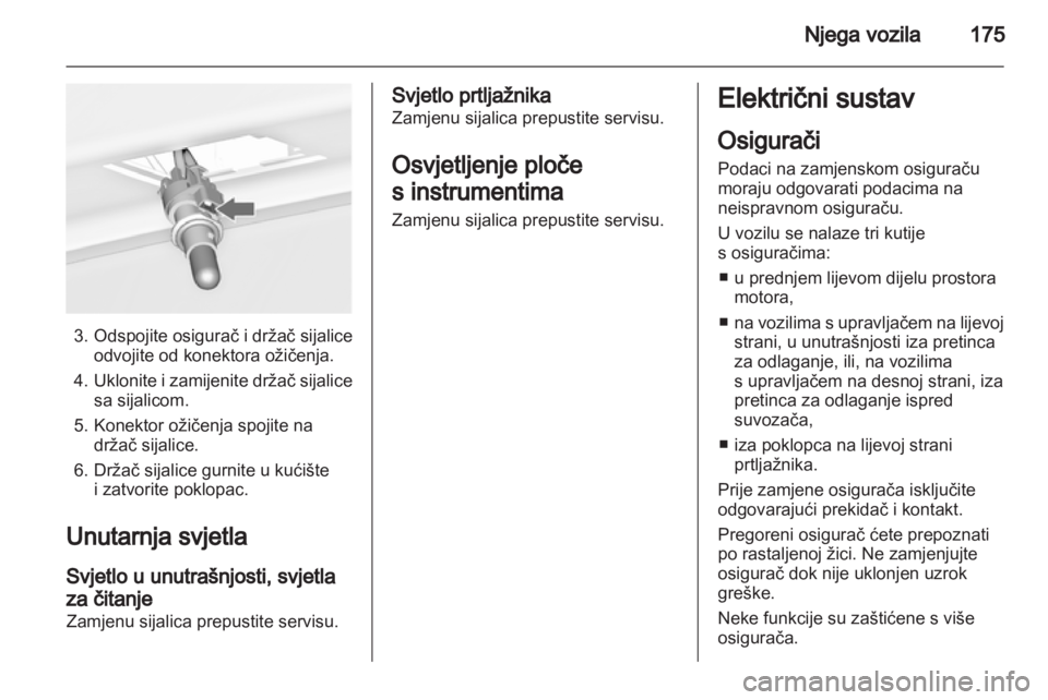 OPEL ASTRA J GTC 2012  Priručnik za vlasnika (in Croatian) 
