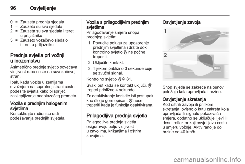 OPEL CORSA 2010.5  Priručnik za vlasnika (in Croatian) 