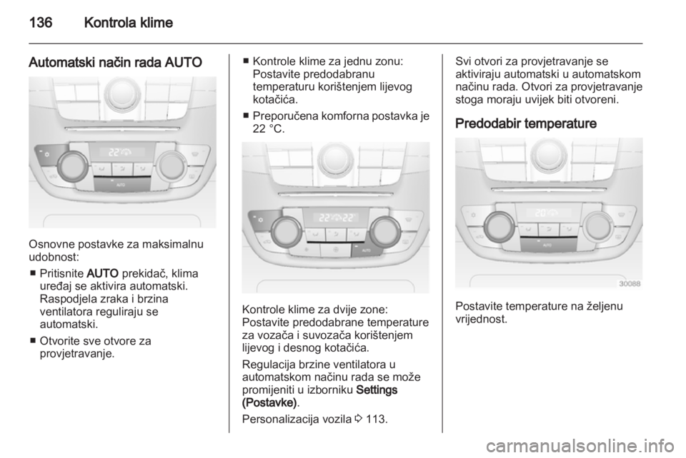 OPEL INSIGNIA 2013.5  Priručnik za vlasnika (in Croatian) 