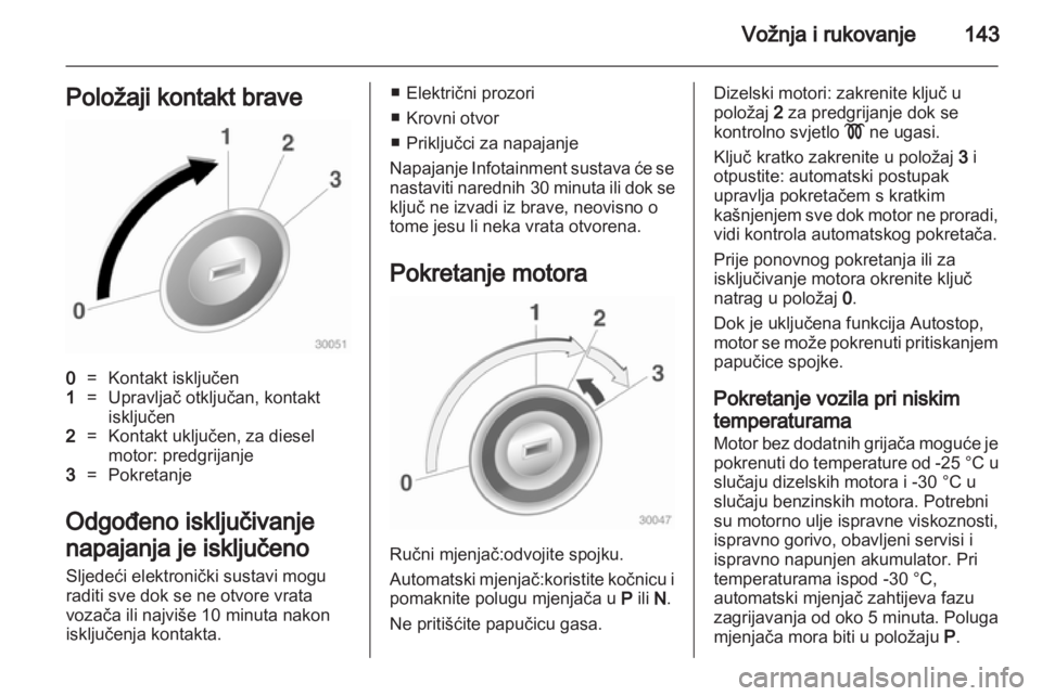 OPEL INSIGNIA 2013.5  Priručnik za vlasnika (in Croatian) 
