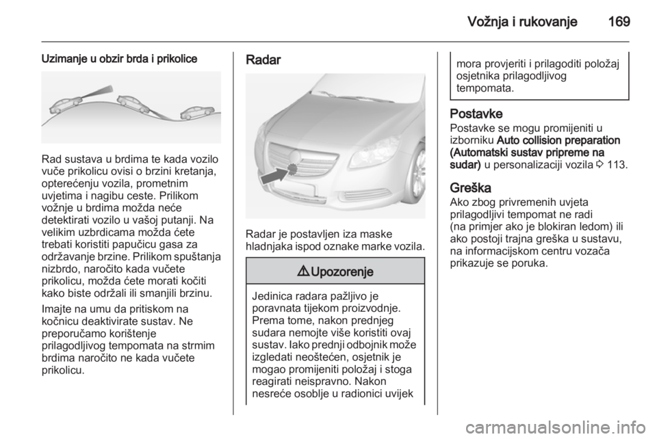 OPEL INSIGNIA 2013.5  Priručnik za vlasnika (in Croatian) 