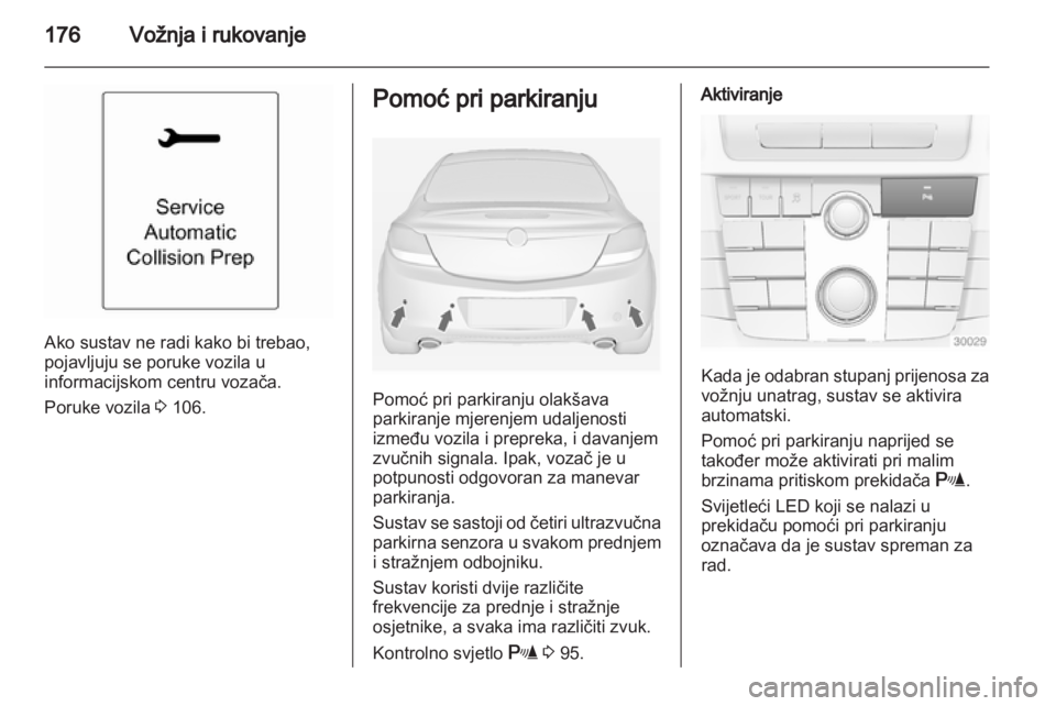 OPEL INSIGNIA 2013.5  Priručnik za vlasnika (in Croatian) 