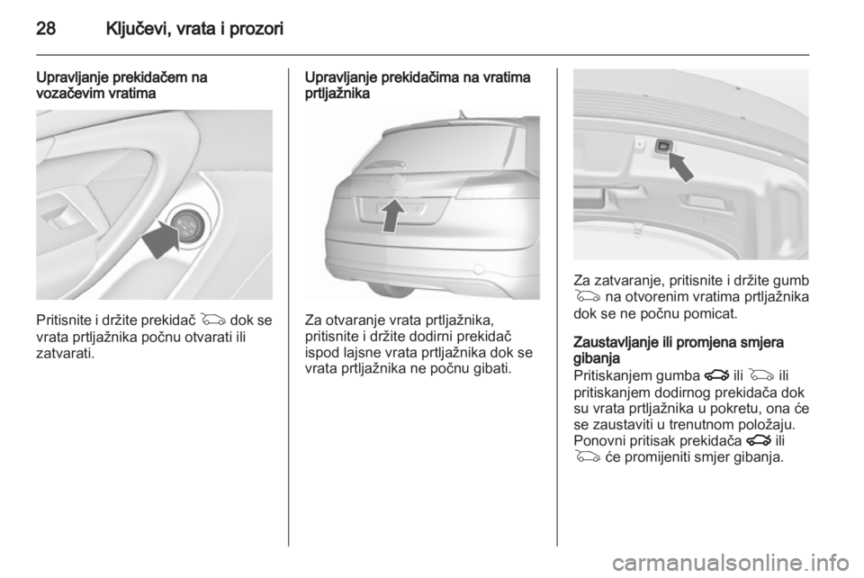 OPEL INSIGNIA 2013.5  Priručnik za vlasnika (in Croatian) 