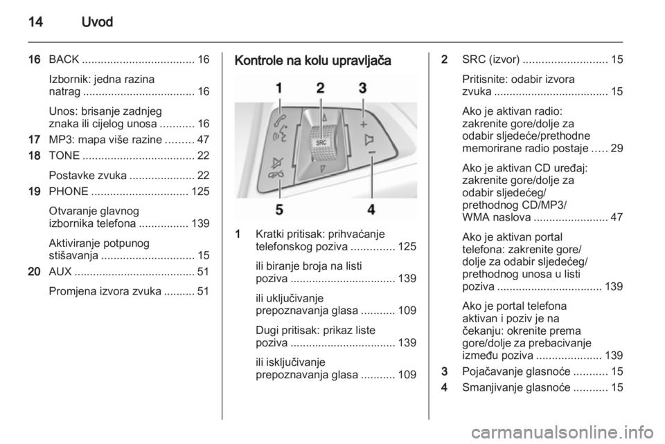 OPEL MERIVA 2012 Priručnik za Infotainment (in Croatian) OPEL MERIVA 2012 Priručnik za Infotainment (in Croatian)