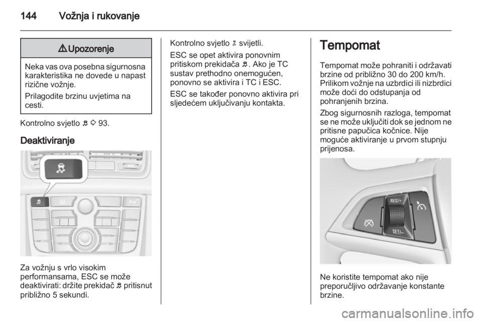 OPEL MERIVA 2013  Priručnik za vlasnika (in Croatian) 